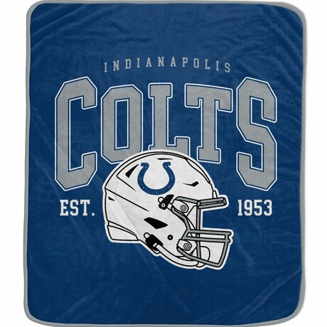 Vintage Arch Block Blanket // Indianapolis Colts