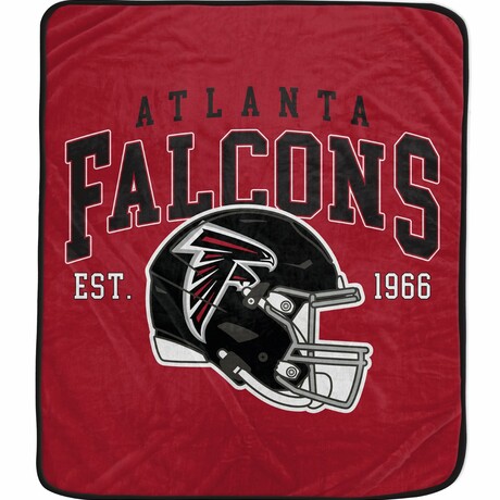 Vintage Arch Block Blanket // Atlanta Falcons