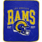 Vintage Arch Block Blanket // Los Angeles Rams