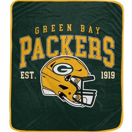 Vintage Arch Block Blanket // Green Bay Packers