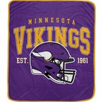 Vintage Arch Block Blanket // Minnesota Vikings