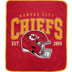 Vintage Arch Block Blanket // Kansas City Chiefs