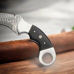 Damascus Karambit Knife // Steelo Black