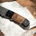 Damascus Skinner Knife // Olivia