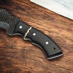 D2 Steel Tracker // Black Micarta