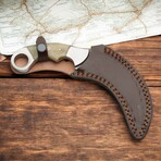 Damascus Karambit Knife // Steelo Camel