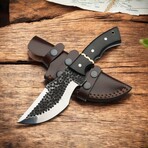 D2 Steel Tracker // Black Micarta