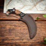 Damascus Karambit Knife // Olivia