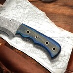 Damascus Tracker // Blue Dollar