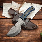 Damascus Tracker // Blue Dollar