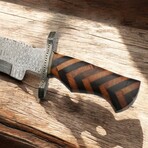 Olivia Damascus Bowie Knife