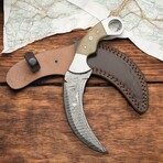 Damascus Karambit Knife // Steelo Camel