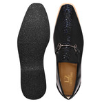 Elvish // 3D Print Leather Loafers // Black (US: 7)