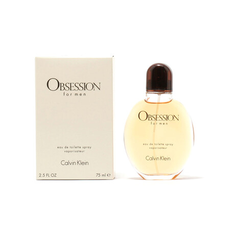 Men's Fragrance // Calvin Klein // Obsession EDT Spray // 2.5 oz