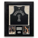 Victor Wembanyama // San Antonio Spurs // Autographed Jersey + Framed