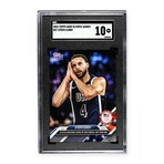 Steph Curry // 2024 Topps Now Olympic Games "Sleep" // SGC 10 Gem Mint