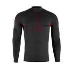 Iron-Ic // Long Sleeve T-Shirt Shirt Thermic // Black (S-M)