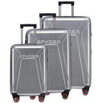 Spyder Traverse 3-Piece Set 22" + 25" + 29" // Silver