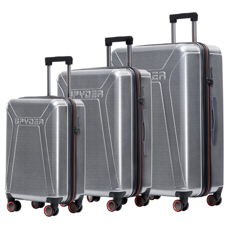 Spyder Traverse 3-Piece Set 22" + 25" + 29" // Silver