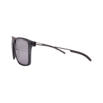 Men's // Porsche P8636-D263 Square Sunglasses // Matte Grey + Mirror Grey Lenses