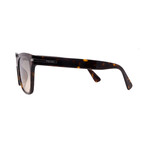 Men's // Prada PR04YS 2AU718 Square Sunglasses // Dark Havana + Brown Gradient Lenses