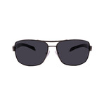 Men's // Prada Sport - PS54IS 5AV5Z1 Aviator Sunglasses // Gunmetal + Polar Gray