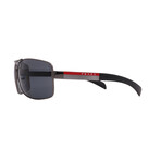 Men's // Prada Sport - PS54IS 5AV5Z1 Aviator Sunglasses // Gunmetal + Polar Gray