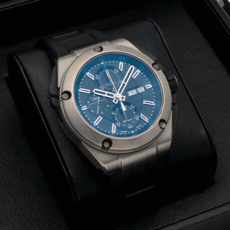 IWC Ingenieur Double Chronograph Automatic // IW376501 // Pre-Owned