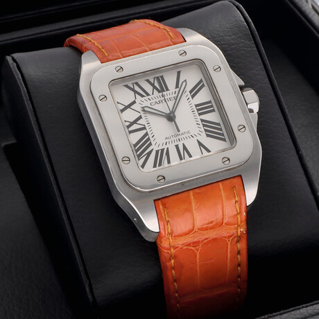 Cartier Santos 100 Automatic // W20073X8-2656 // Pre-Owned