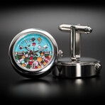 The CELEBRATION Cufflink Watch // Blue