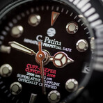 The CUFF-DEEPER Cufflink Watch With Mechanical Movement  // Black