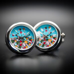 The CELEBRATION Cufflink Watch // Blue