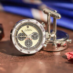 The CUFFRACER Cufflink Watch // Yellow