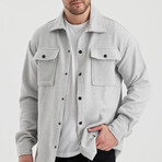 Front Pockets Shacket // Gray (XS)