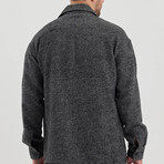 Front Pockets Shacket // Dark Gray (XS)