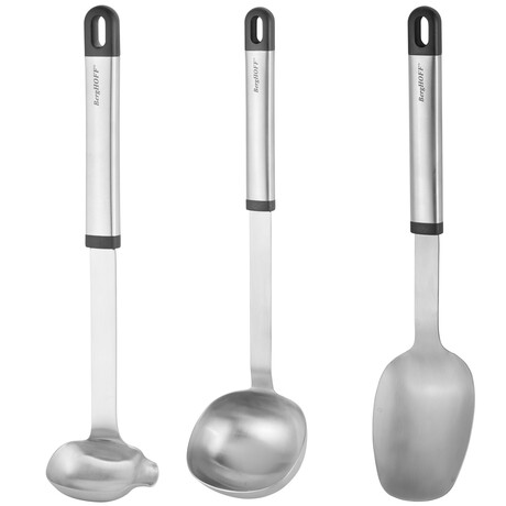 BergHOFF Essentials 3Pc 18/10 Stainless Steel Serve Set