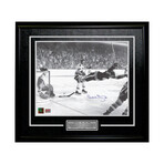 Bobby Orr "The Goal" // Boston Bruins // Signed 11x14 Framed Photo