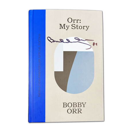 Bobby Orr // "My Story" Book // Autographed Indigo Limited Edition