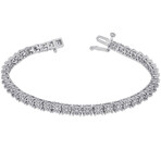 1/4ct TW Diamond Tennis Bracelet // 7 in