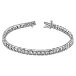 3ct TW Diamond Tennis Bracelet // 7.25 in