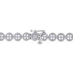 1ct TW Diamond Tennis Link Bracelet // 7 in