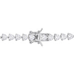 10ct TGW Created White Sapphire Tennis Bracelet // 7.5 in