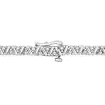 1ct TW Diamond Link Tennis Bracelet // 7.25 in