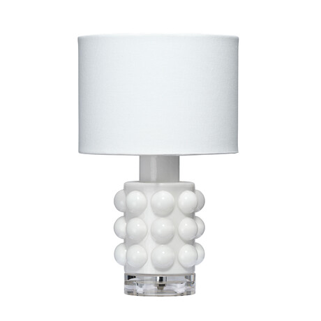 Bubble Glass Table Lamp // White