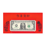 2001 $ 1 Federal Reserve San Francisco Year of The Goat Prosperity Note # 377