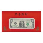 2006 $ 1 Federal Reserve San Francsico Year of The Rat Lucky Money note # 726