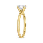 1ct TW Lab-Grown Diamond Solitaire Engagement Ring // 14k Yellow Gold (5)