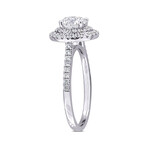 1 1/2ct TW Lab-Grown Diamond Double Halo Engagement Ring // 14k White Gold (9)