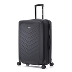 U.S. ARMY FOX PRO 28'' Expandable Large Suitcase with TSA Lock // Black