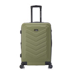 U.S. ARMY FOX PRO 28'' Expandable Large Suitcase with TSA Lock // Olive Drab